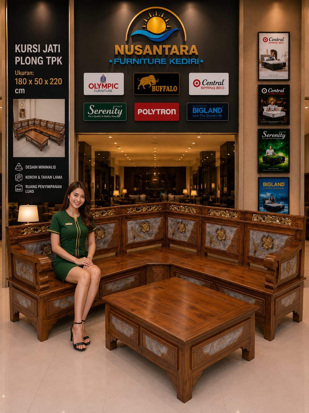 Post 4 by NUSANTARA FURNITURE KEDIRI on TikTok (video)