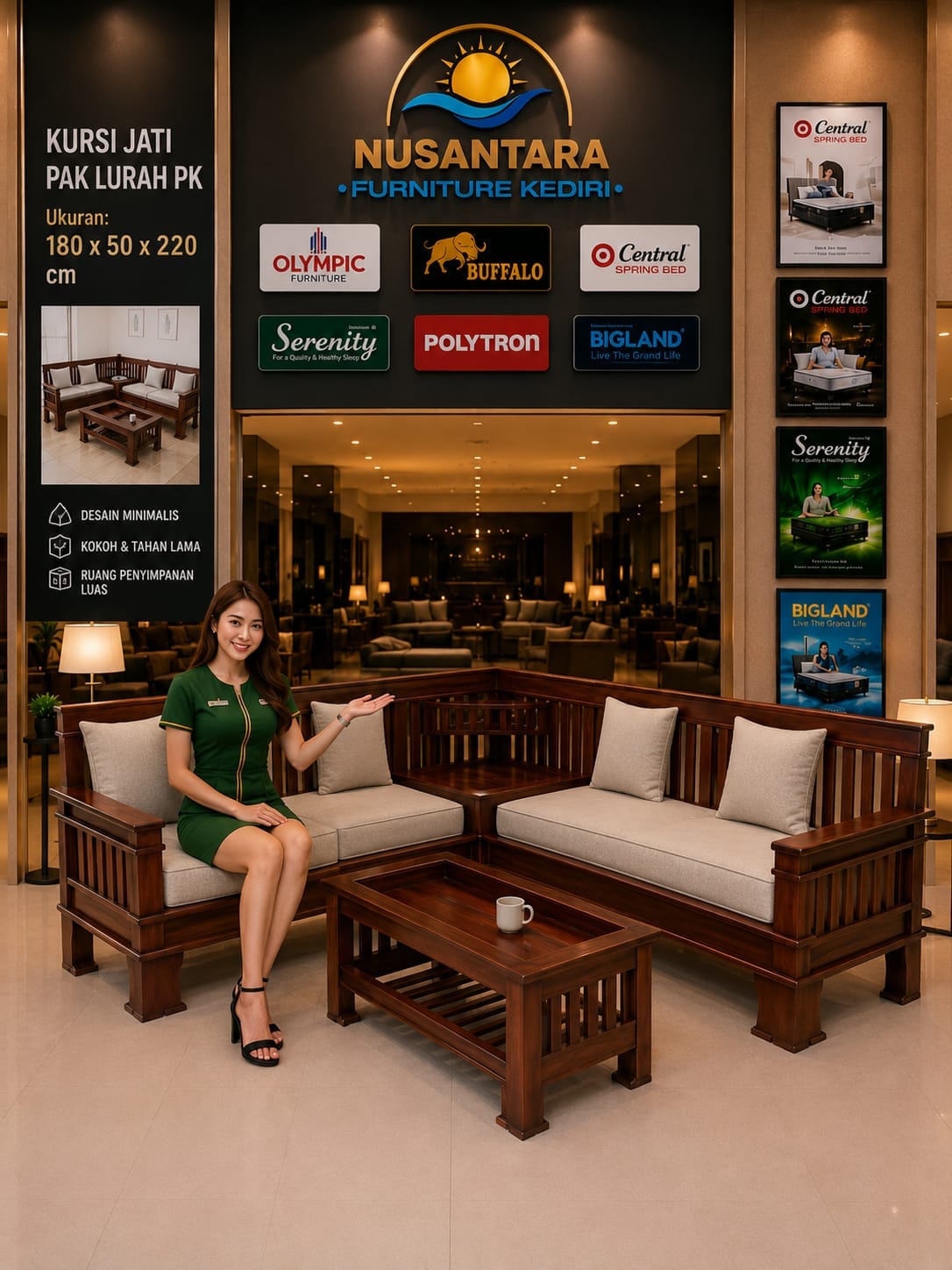 Post 5 by NUSANTARA FURNITURE KEDIRI on TikTok (video)