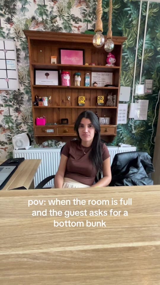 Post 3 by Hostelle London on TikTok (video)