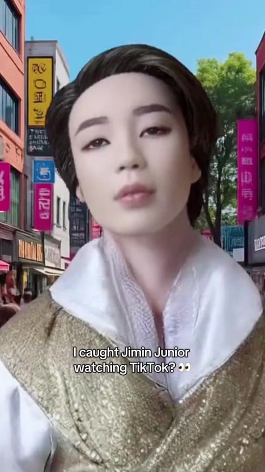 Post 5 by Jimin on TikTok (video)