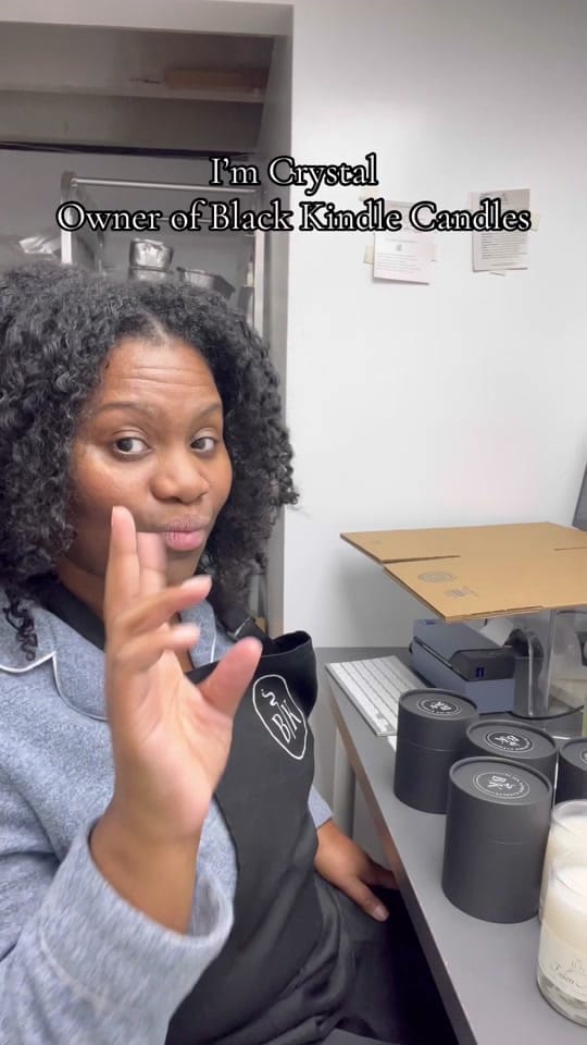 Post 10 by Black Kindle Candles on TikTok (video)