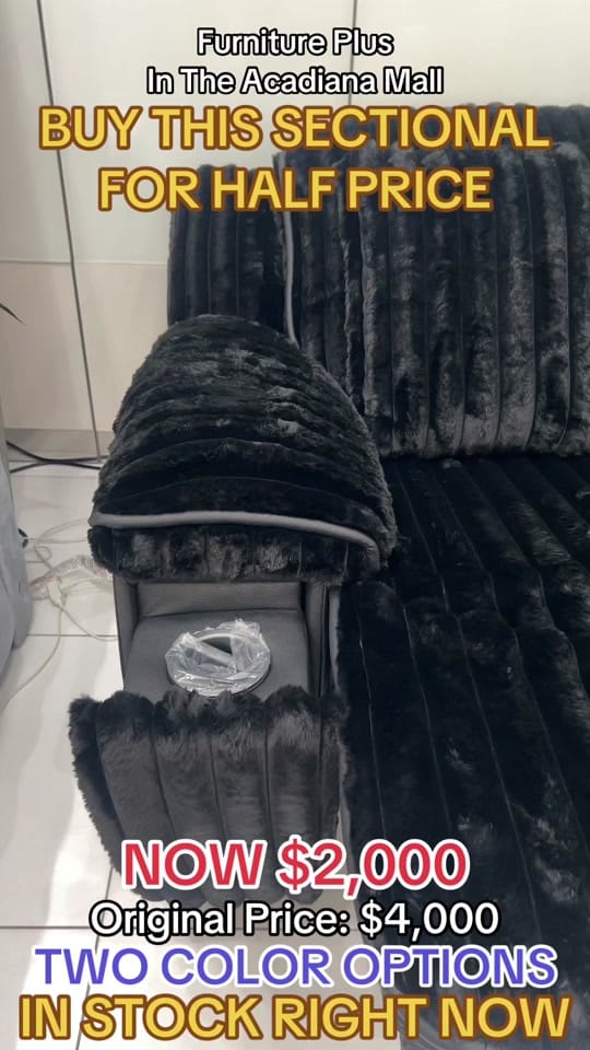Post 2 by Furniture Plus Outlet on TikTok (video)
