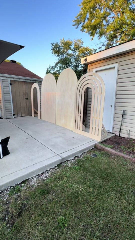Post 7 by Woodwork & Event Prop Rentals on TikTok (video)