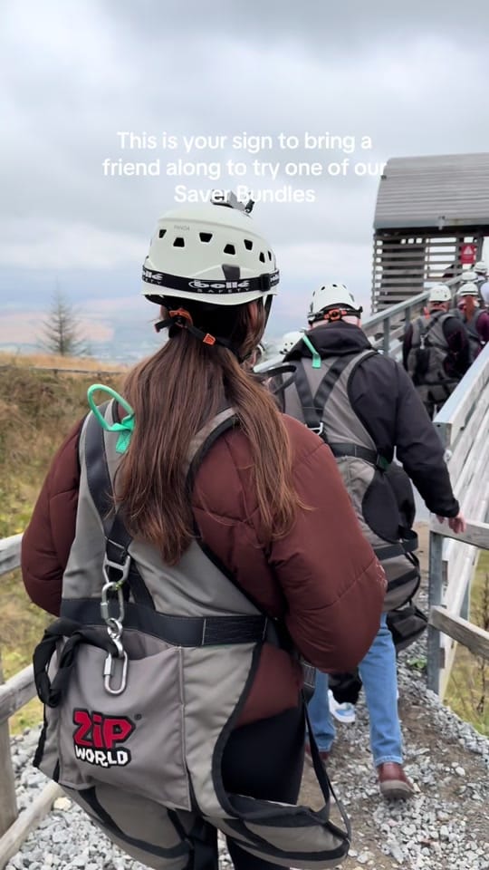Post 10 by Zip World | Adventures on TikTok (video)