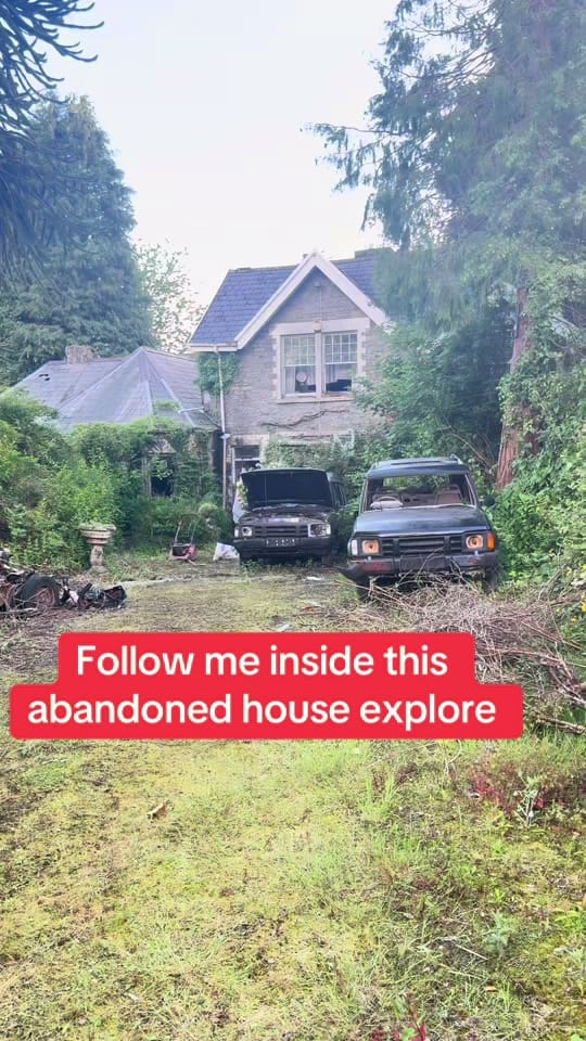 Post 1 by Abandoned explore wales on TikTok (video)