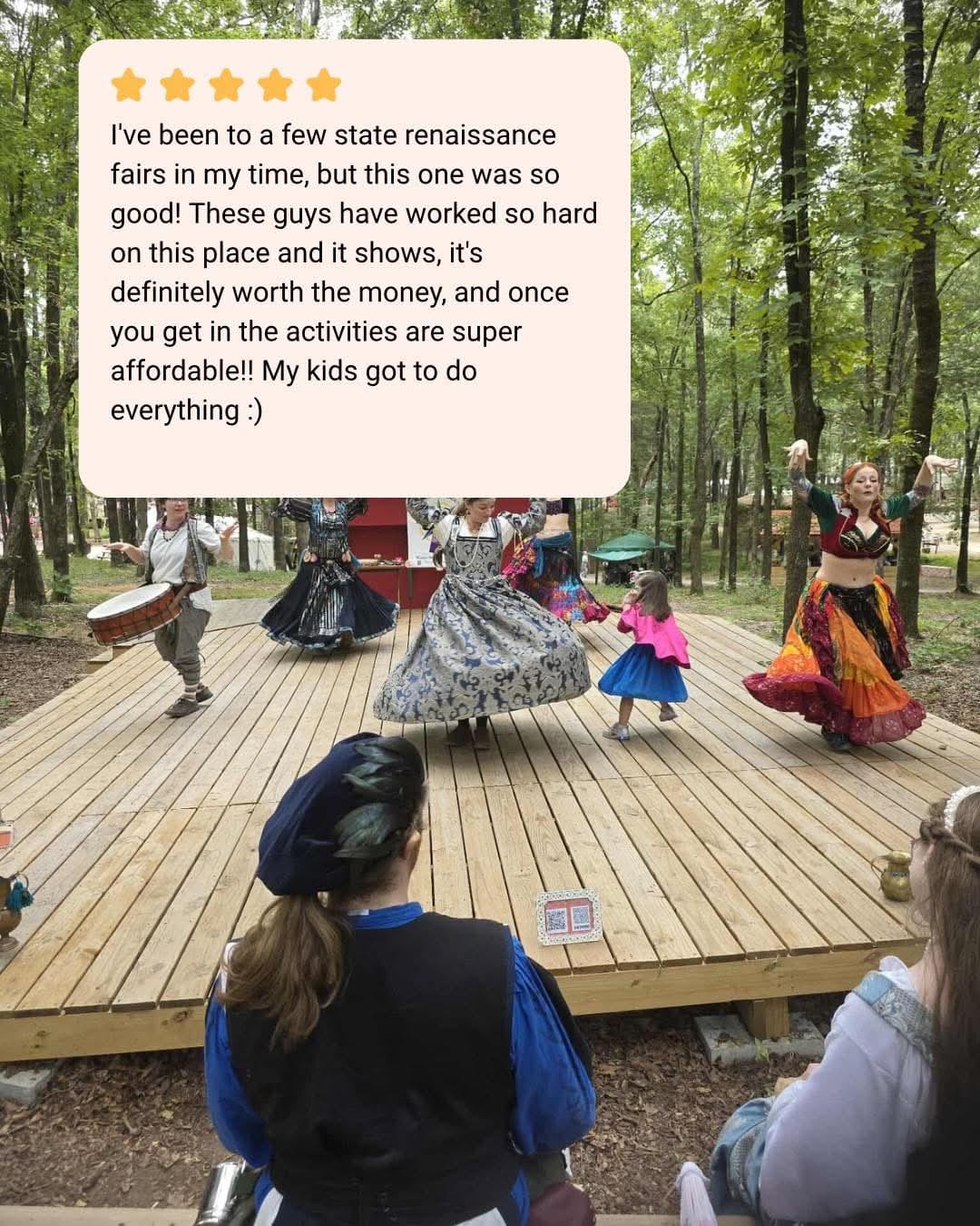 Post 5 by Arkansas Renaissance Festival on TikTok (video)