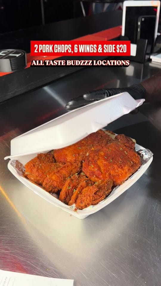 Post 3 by Taste Budzzz Sports Bar on TikTok (video)