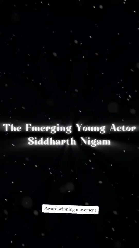 Post 1 by Siddharth Nigam on TikTok (video)