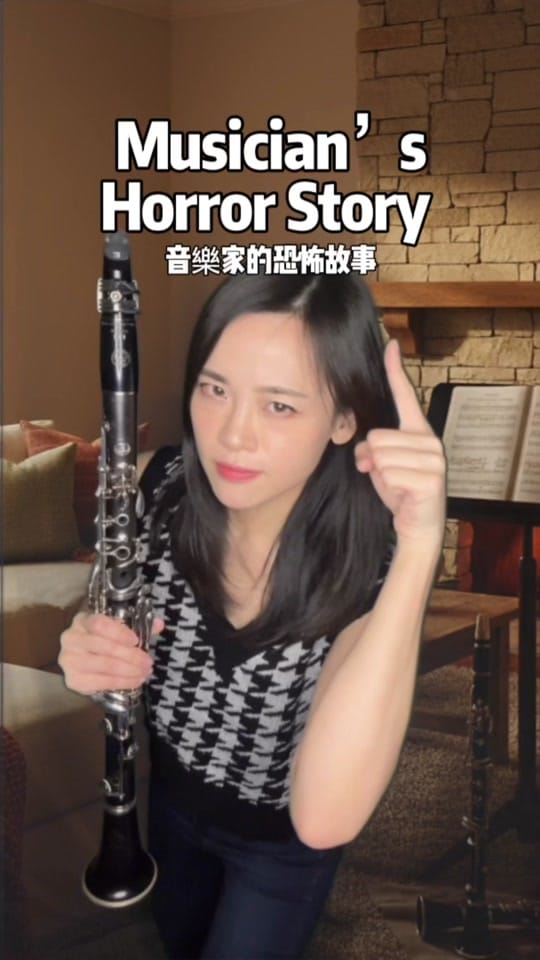 Post 3 by Dr. YuTing Clarinetist on TikTok (video)