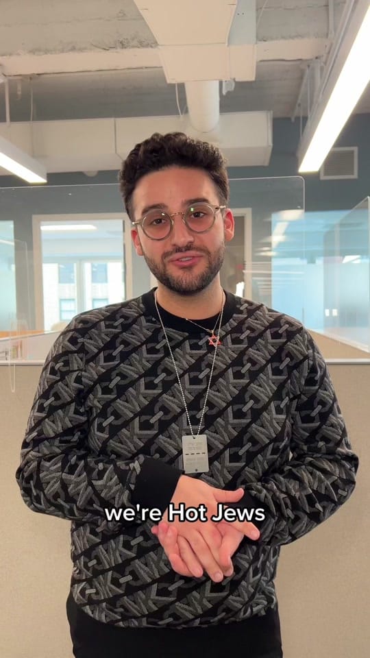 Post 9 by Michael, aka Hot Jewish Energy on TikTok (video)