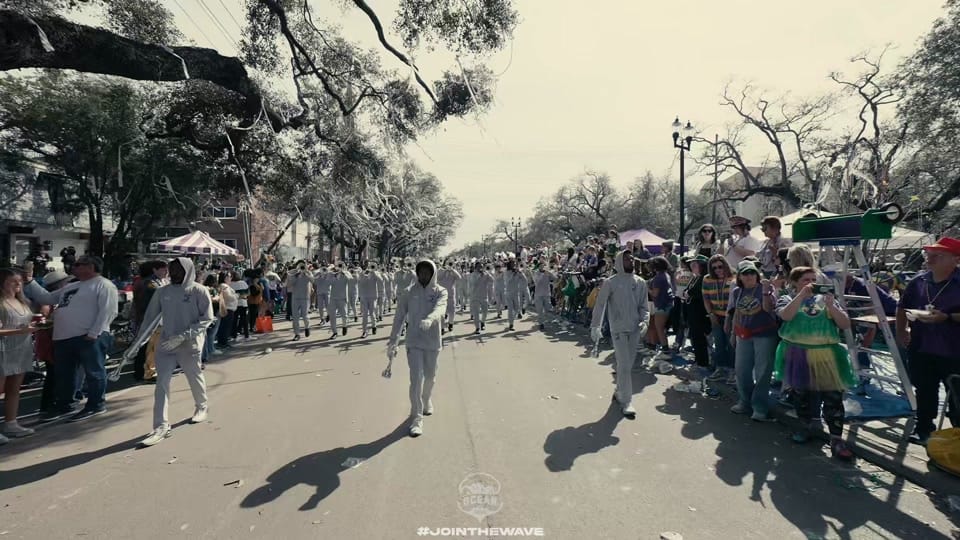 Post 5 by “Ocean of Soul” Marching Band on TikTok (video)