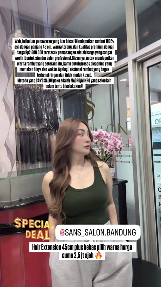 Post 3 by sans_salon.bandung on TikTok (video)