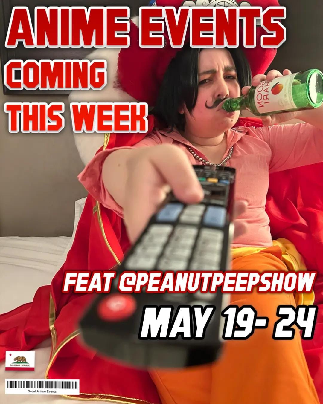 Post 2 by Socal Anime Events on TikTok (video)