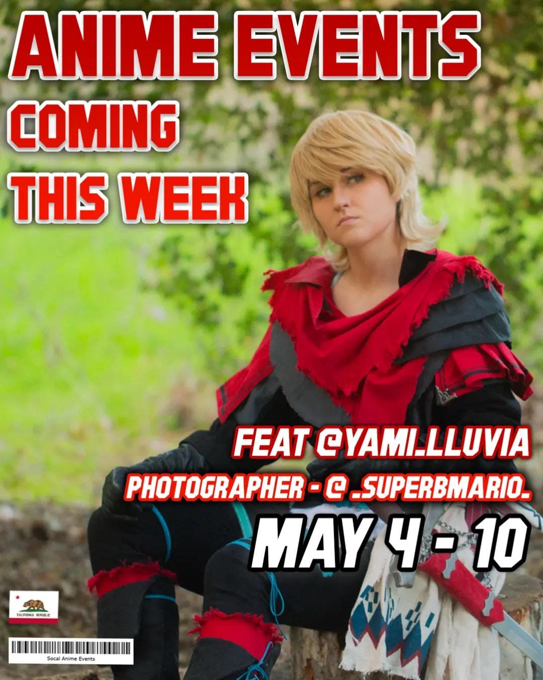 Post 8 by Socal Anime Events on TikTok (video)