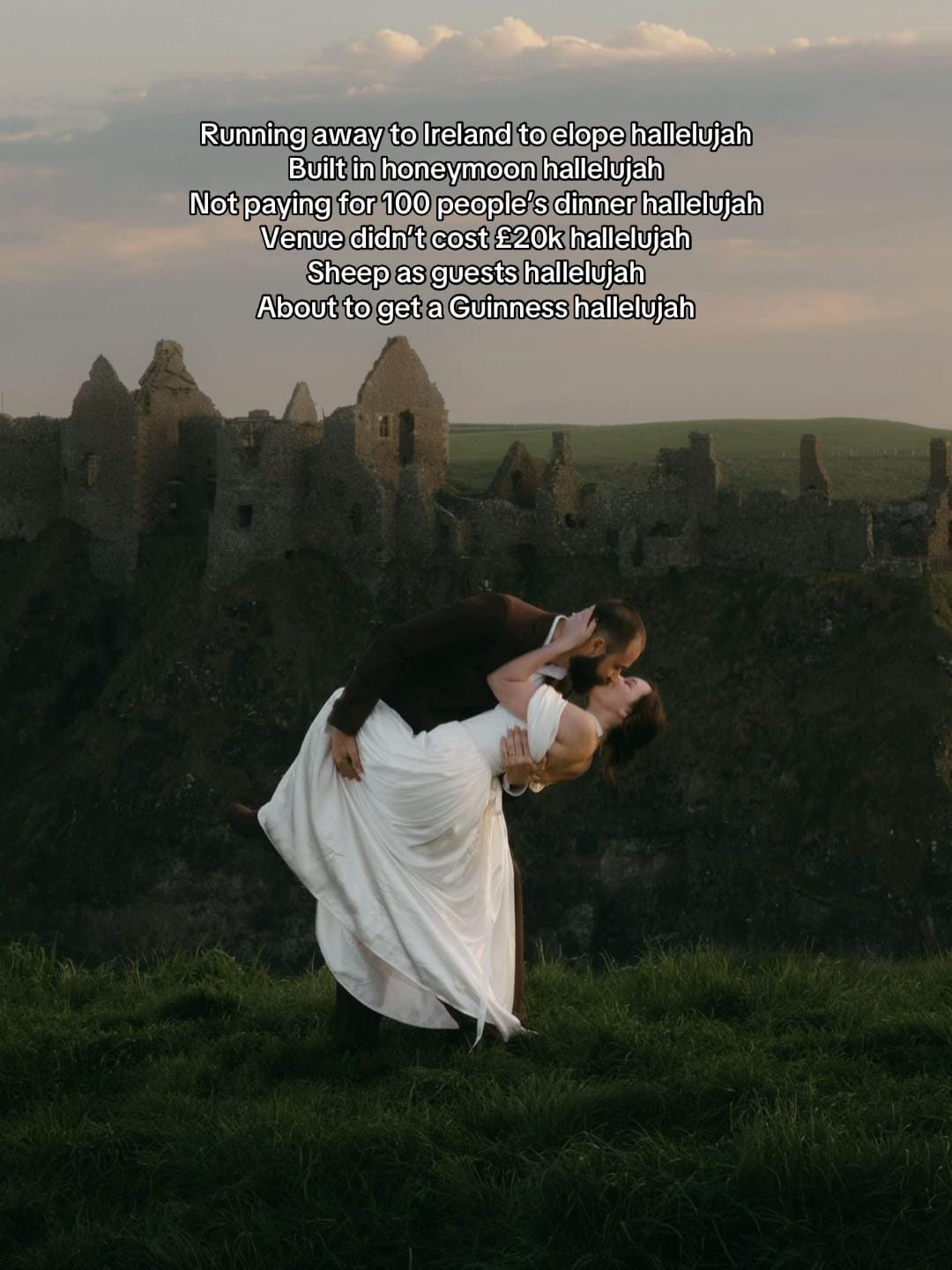 Post 8 by Ireland Elopement Photographer on TikTok (video)