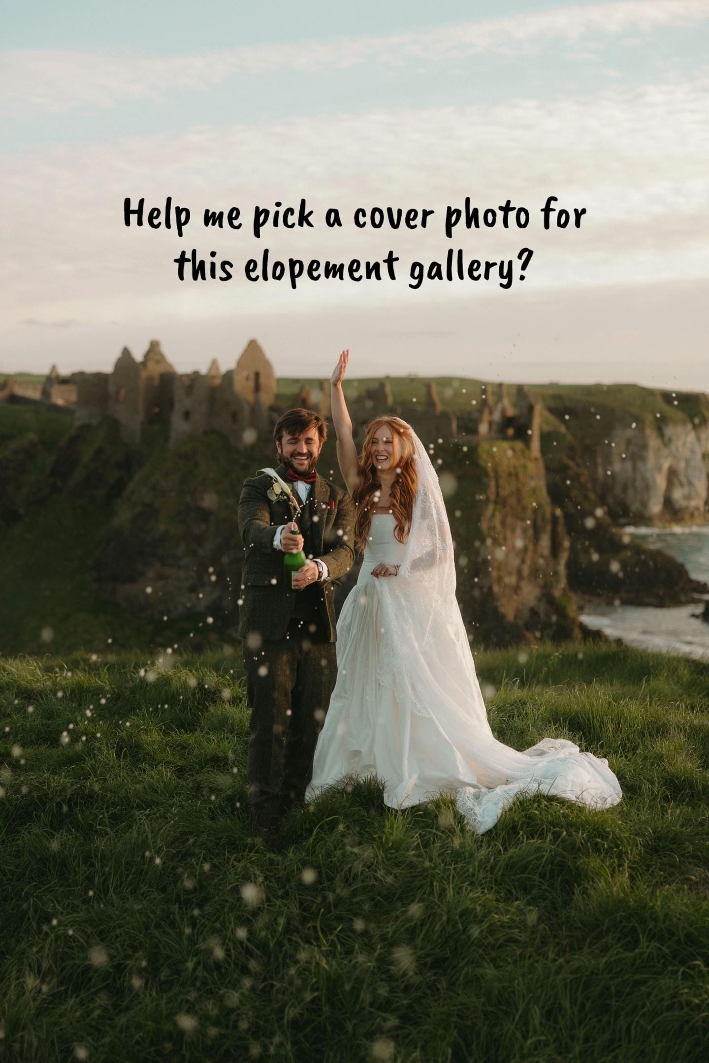 Post 1 by Ireland Elopement Photographer on TikTok (video)