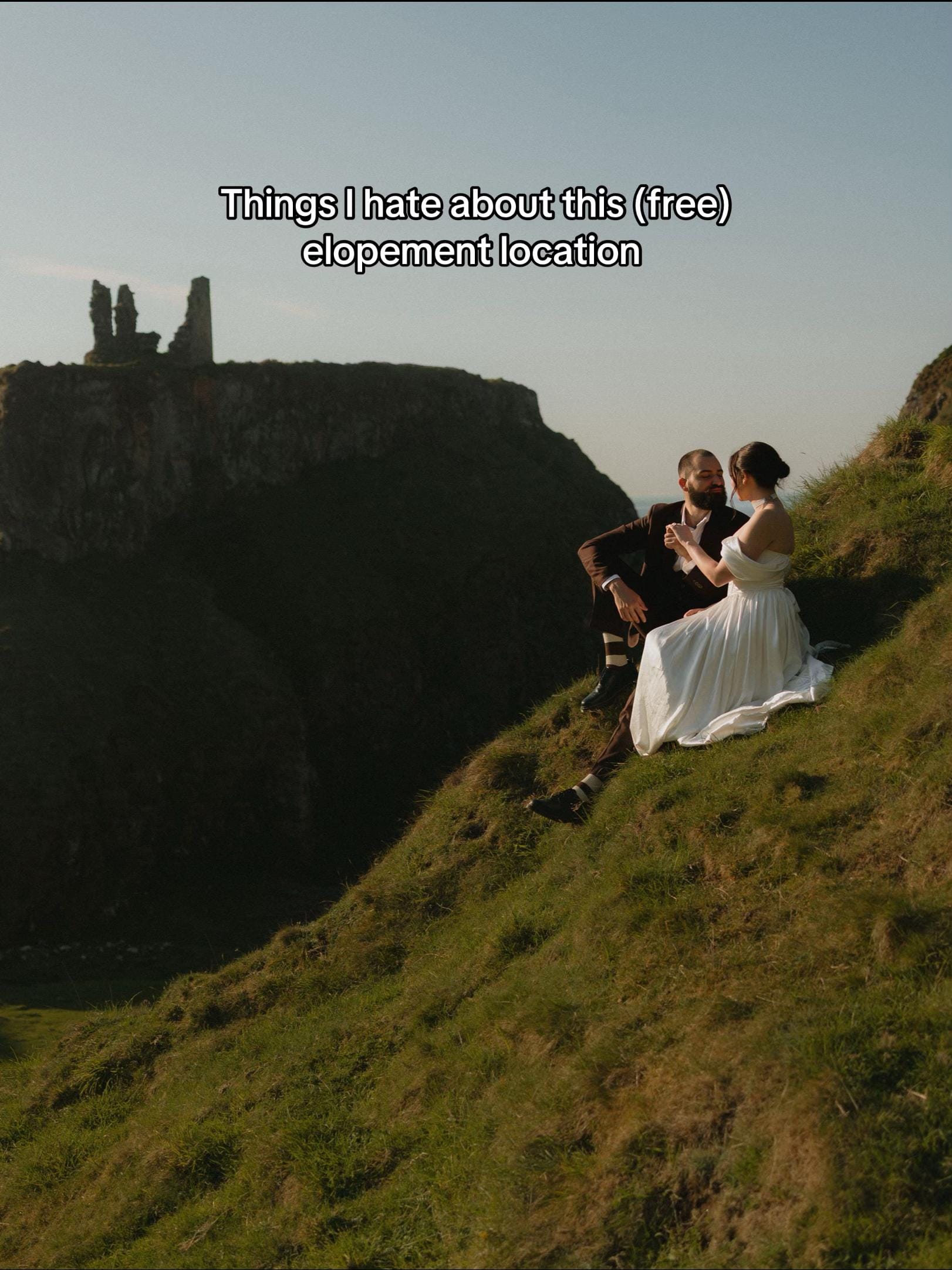Post 9 by Ireland Elopement Photographer on TikTok (video)