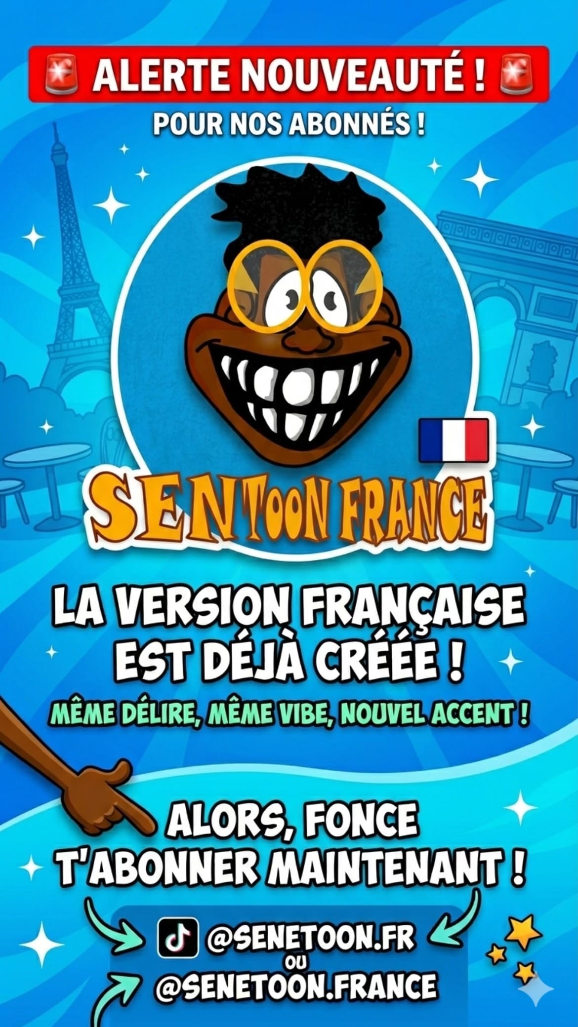 Post 1 by Senetoon on TikTok (video)