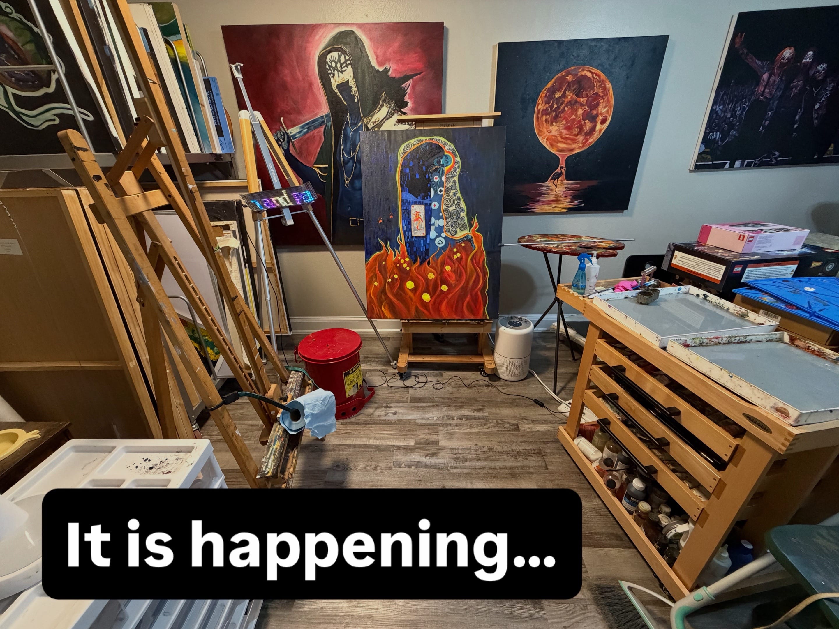 Post 3 by Angela’s Paintings on TikTok (video)