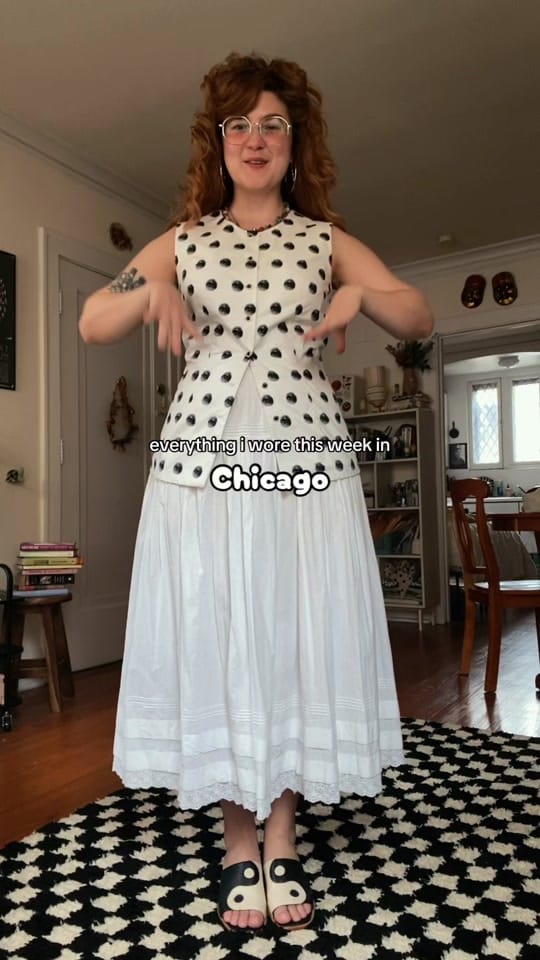 Post 2 by Stephanie N - style&sewing on TikTok (video)