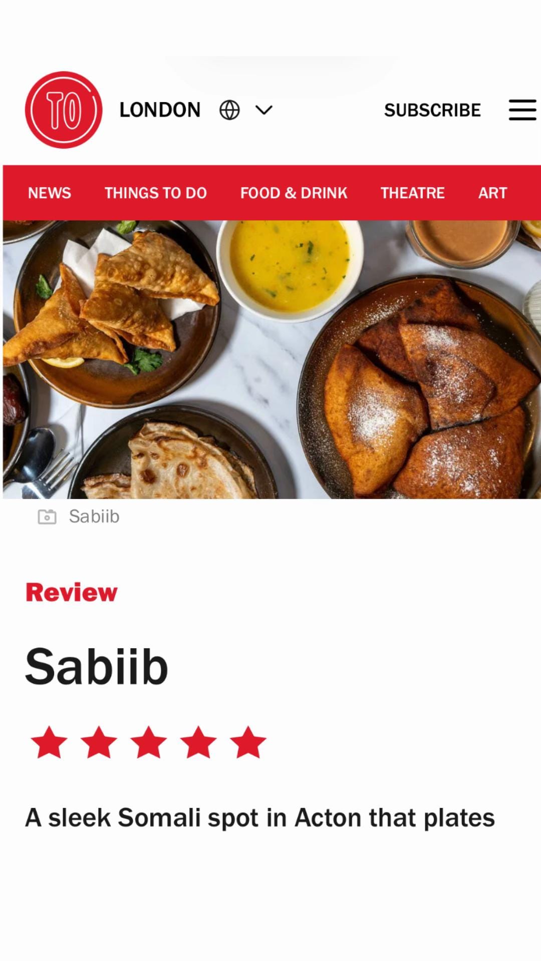 Post 9 by Sabiib Somali Restaurant on TikTok (video)