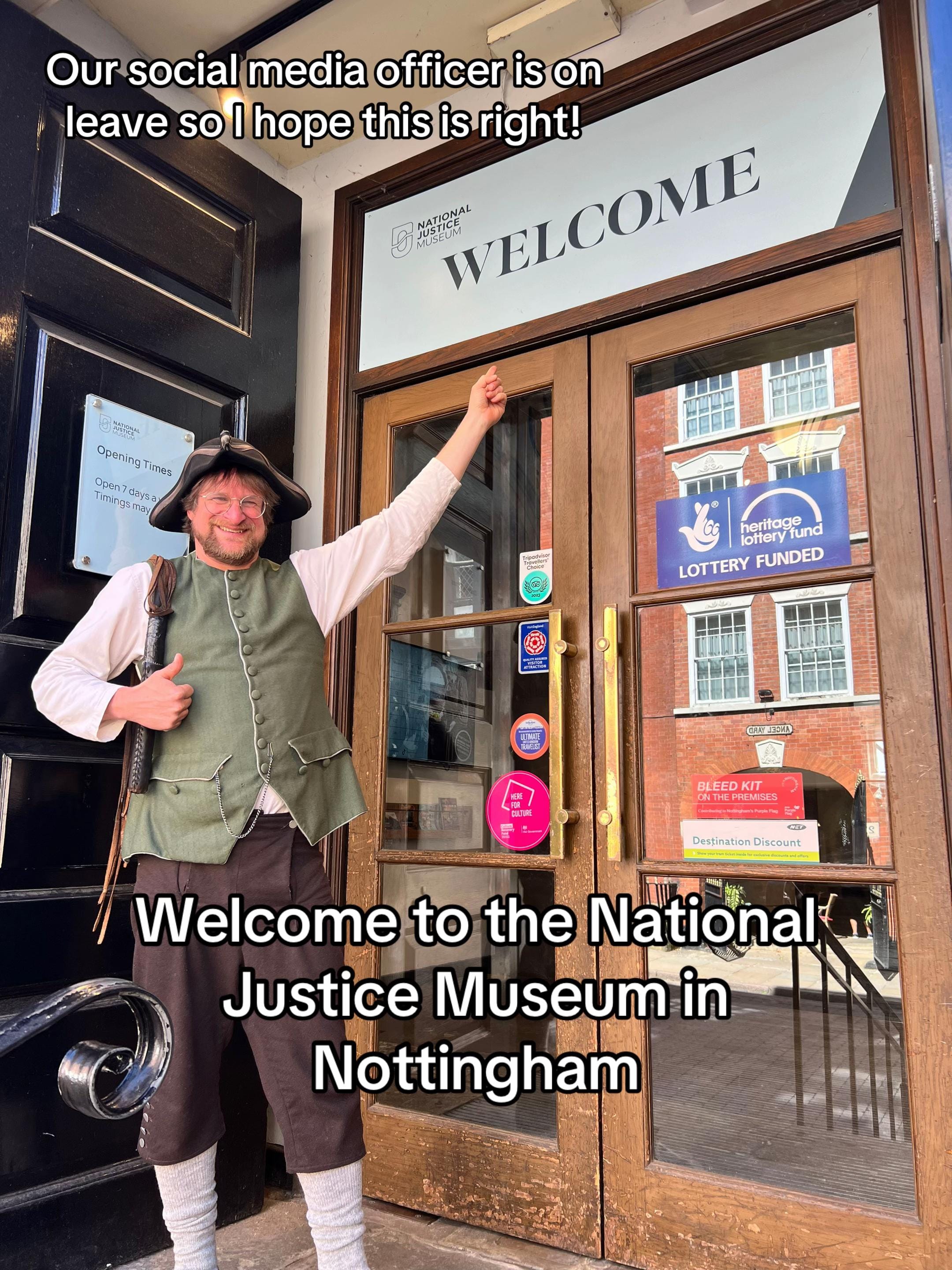 Post 7 by National Justice Museum on TikTok (video)
