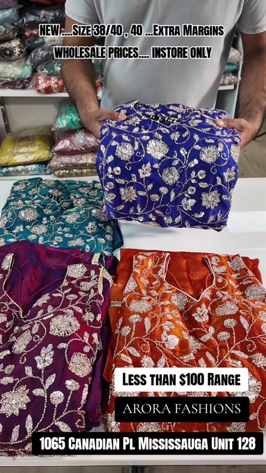 Post 4 by Arora Fashions 🇨🇦 on TikTok (video)