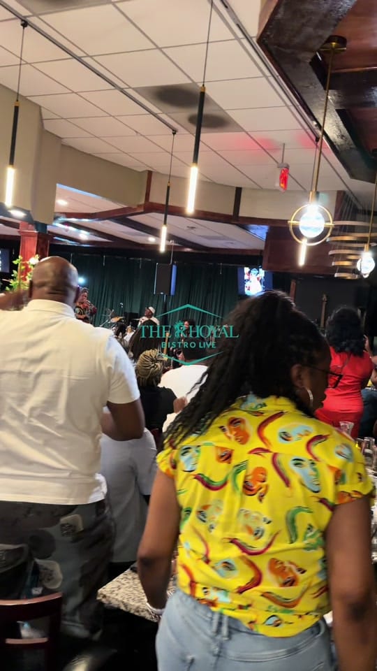 Post 5 by The Rhoyal Bistro Live on TikTok (video)