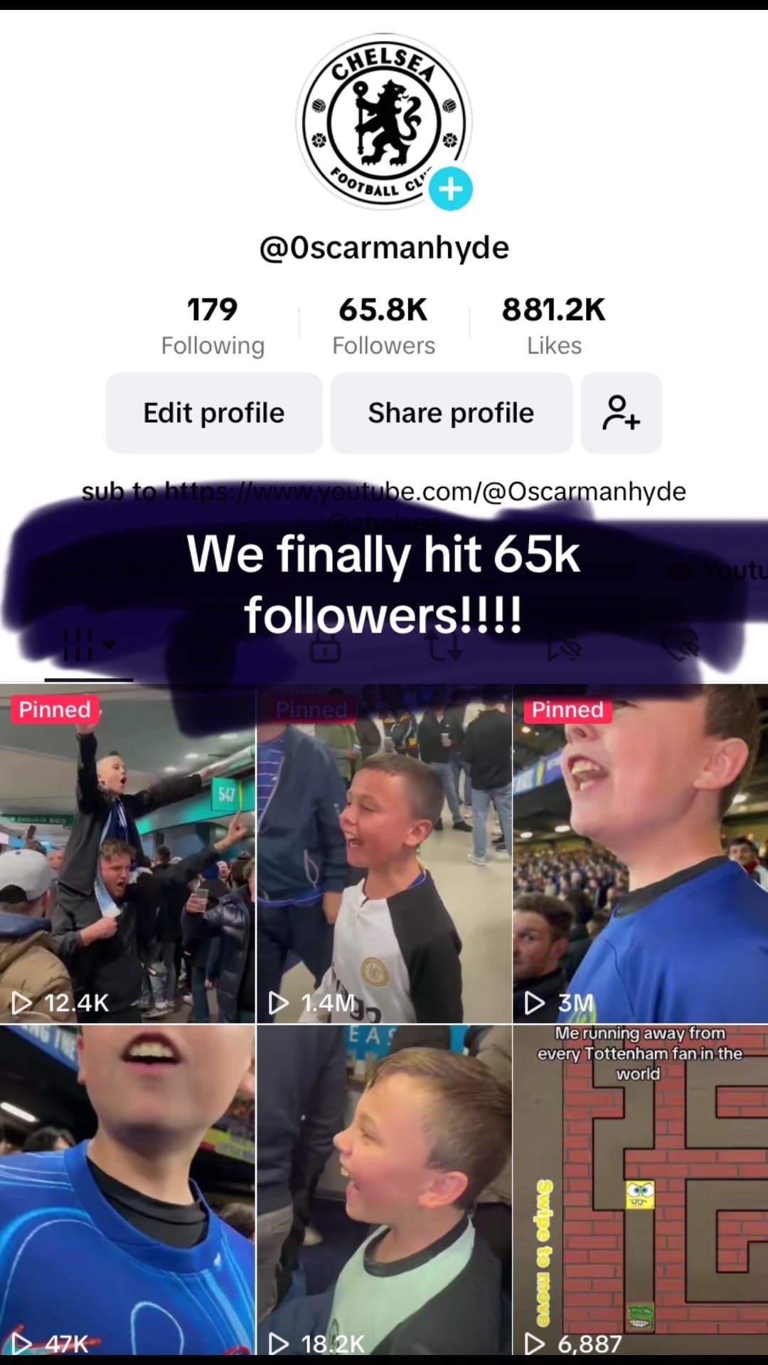 Post 1 by Oscarhyde on TikTok (video)