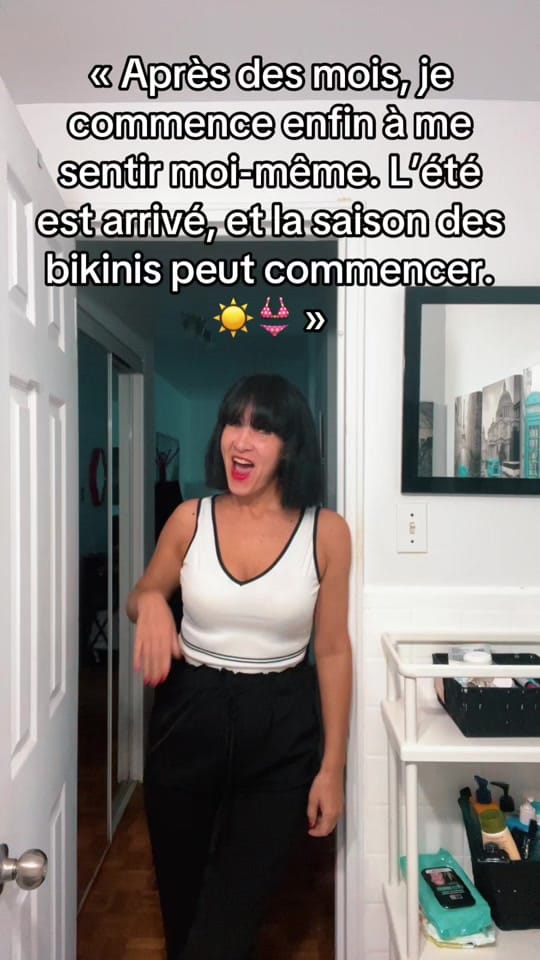 Post 2 by Bikini Lady Mtl on TikTok (video)