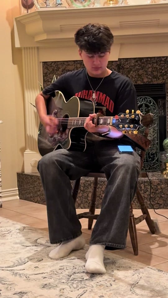 Post 1 by Caiden Garza Music on TikTok (video)