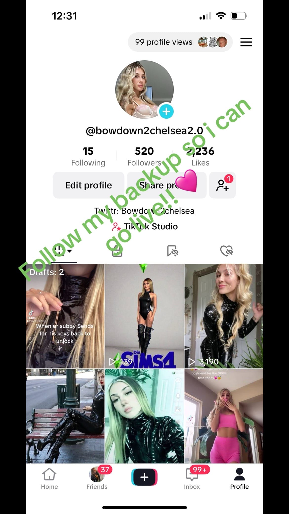 Post 8 by Princess Chelsea on TikTok (video)