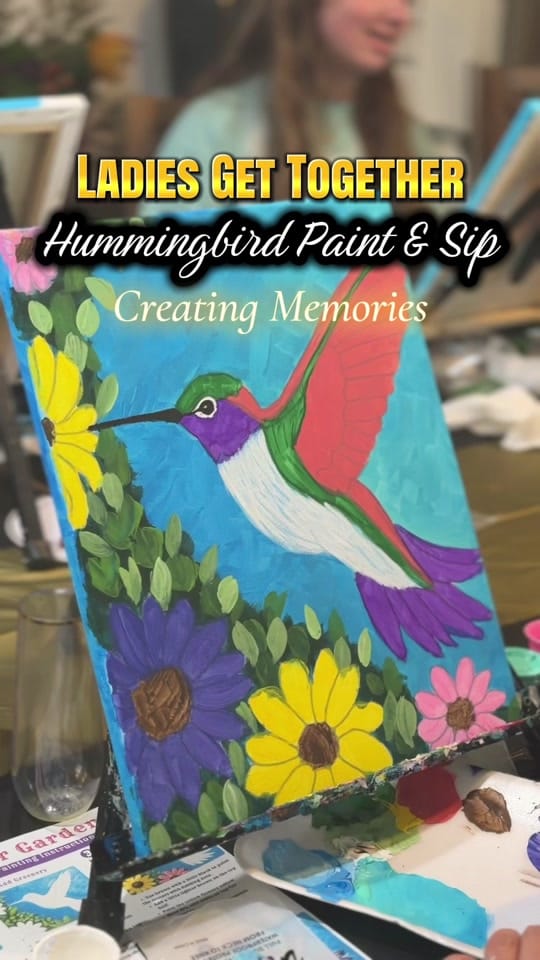 Post 1 by Paint Parties by Julie on TikTok (video)