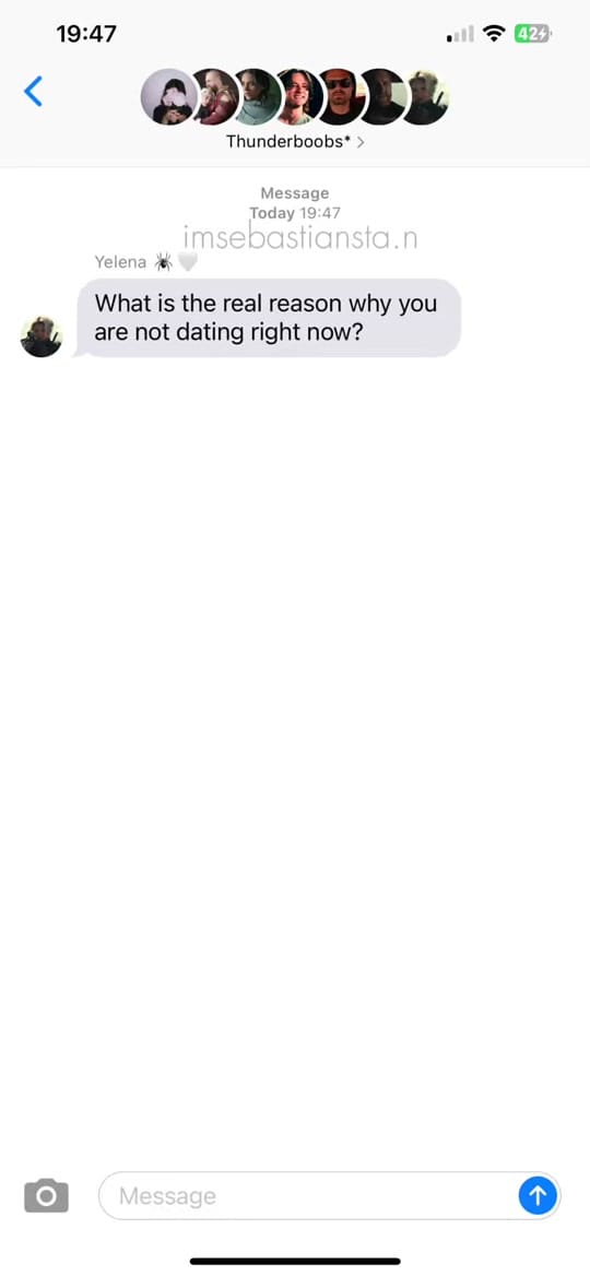 Post 2 by Sebastian Stan on TikTok (video)