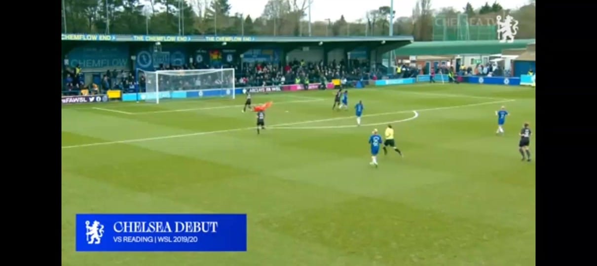 Post 4 by Chelsea FC Women live on TikTok (video)