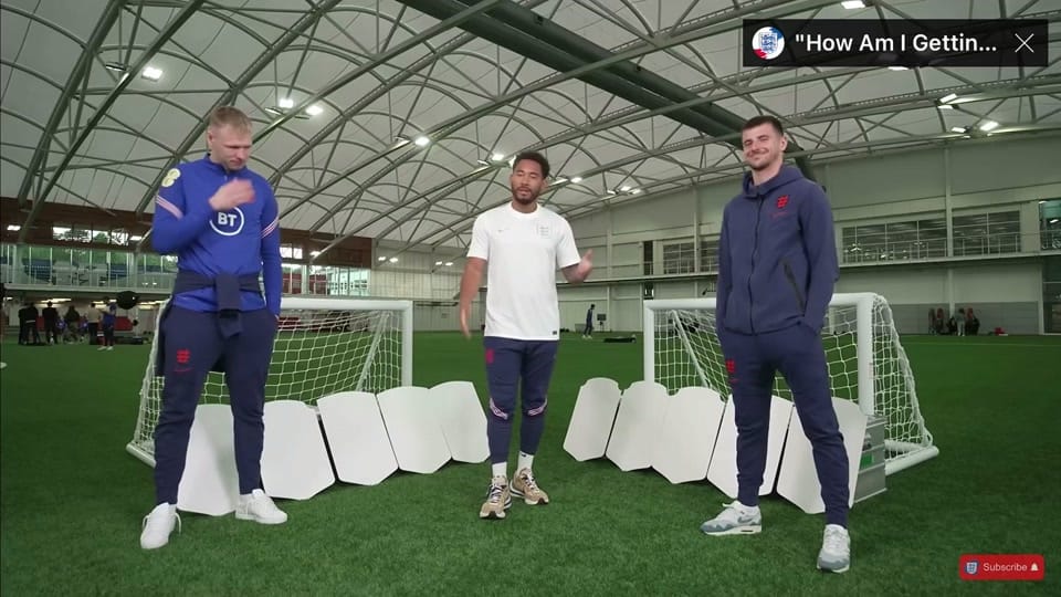Post 6 by England football on TikTok (video)