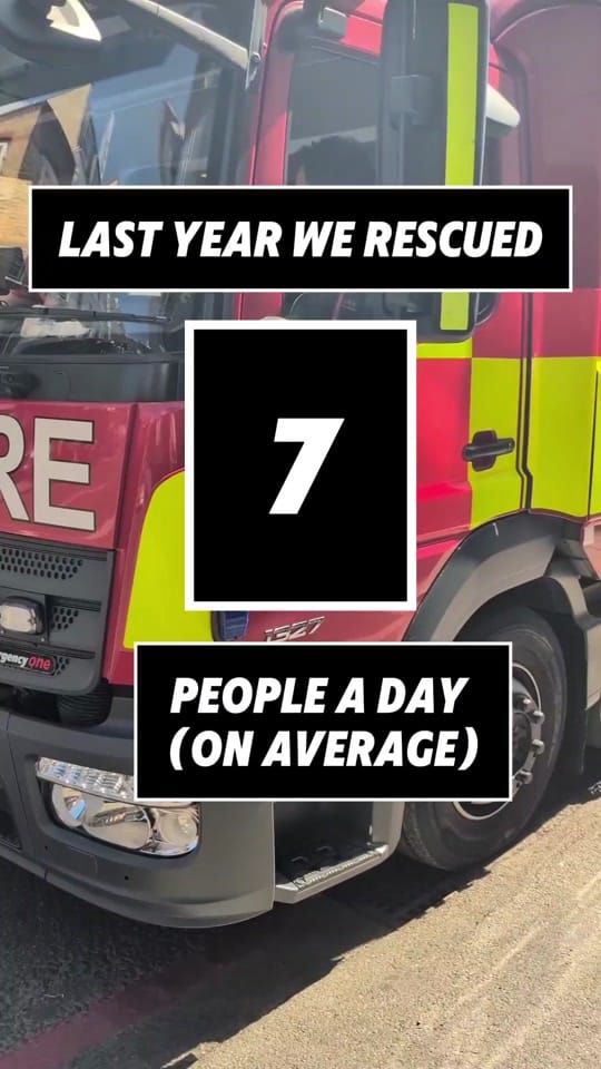 Post 1 by London Fire Brigade on TikTok (video)