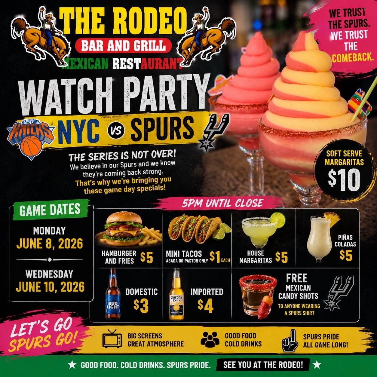 Post 6 by The Rodeo Bar And Grill SATX on TikTok (video)