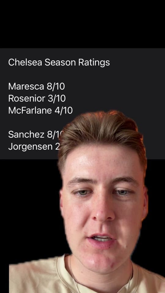 Post 9 by JacobTalksChelsea on TikTok (video)