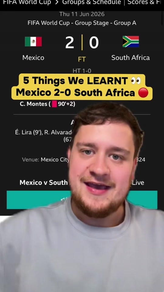 Post 2 by Oz Talks Football on TikTok (video)
