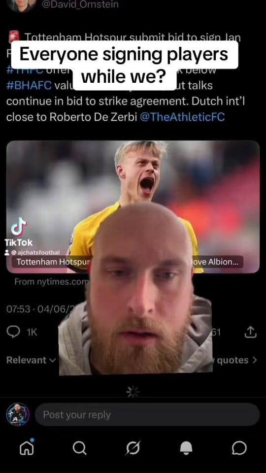 Post 9 by ajchatsfootball on TikTok (video)
