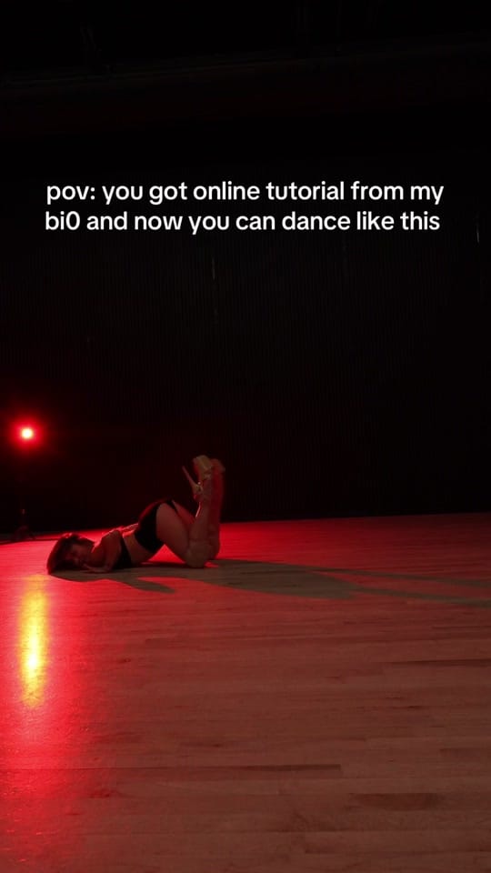 Post 8 by Kristina | dance teacher on TikTok (video)