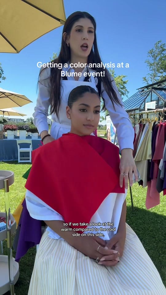 Post 3 by co-founder @ blume on TikTok (video)