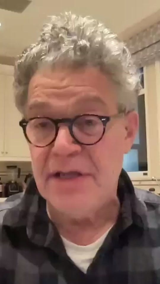 Post 2 by Al Franken on TikTok (video)