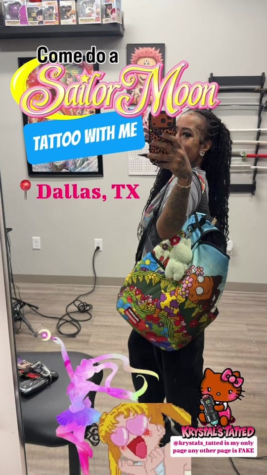Post 2 by KRYS 💖 ANIME TATTOO ARTIST on TikTok (video)