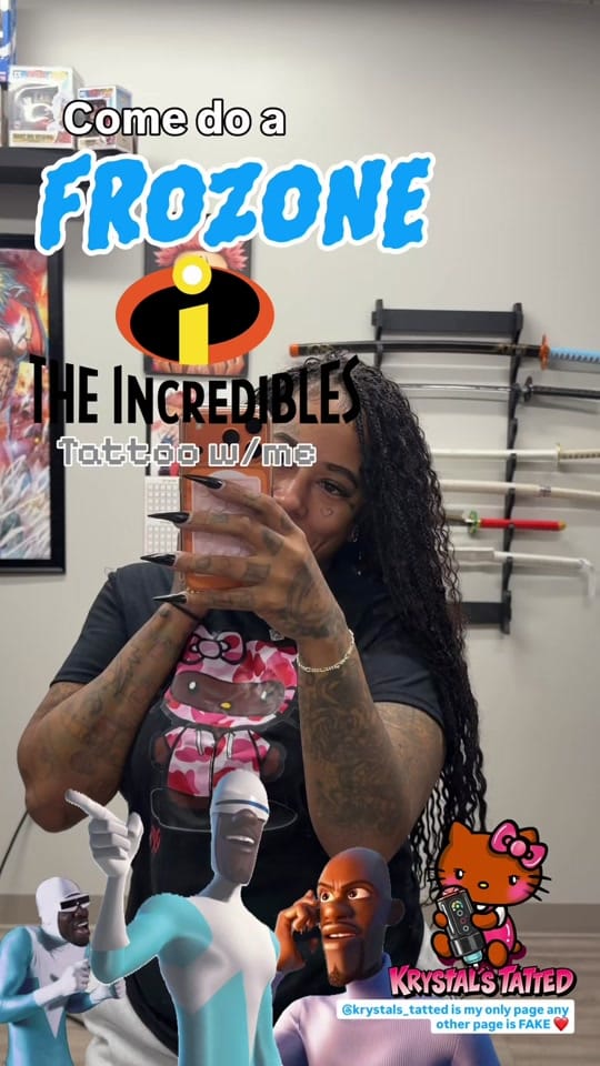 Post 6 by KRYS 💖 ANIME TATTOO ARTIST on TikTok (video)