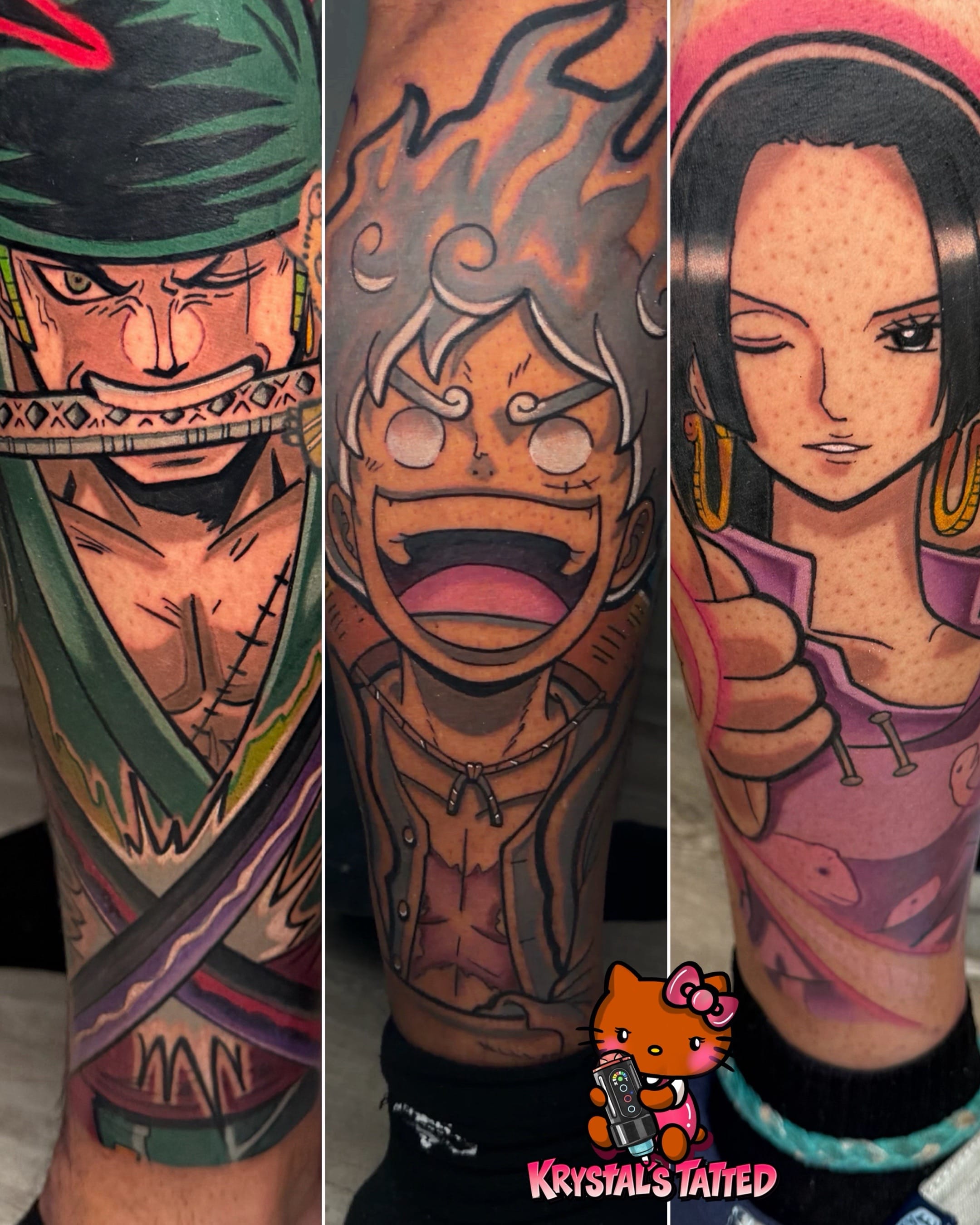 Post 7 by KRYS 💖 ANIME TATTOO ARTIST on TikTok (video)