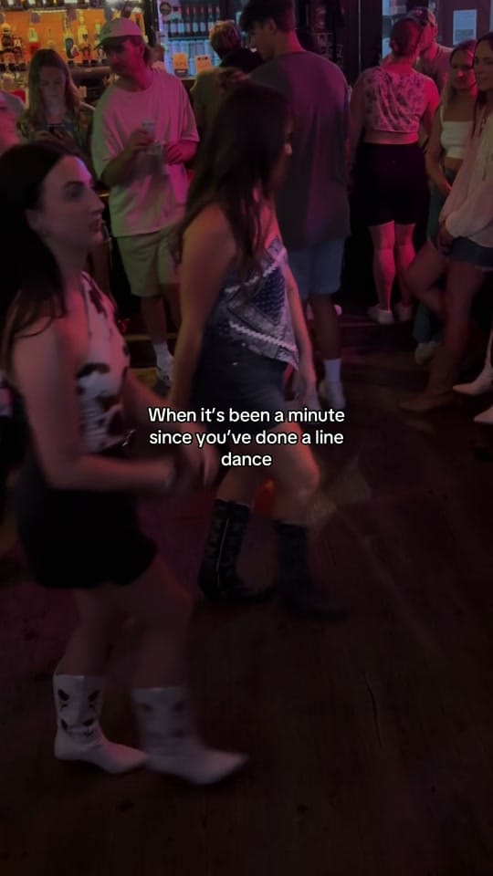 Post 8 by Stomp With El | Line Dancing on TikTok (video)