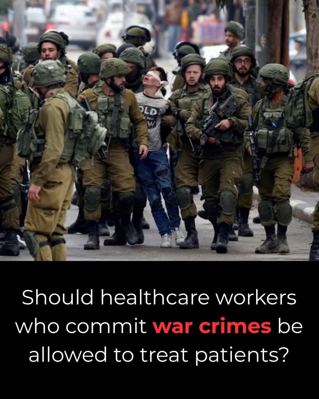 Post 9 by Irish HCW for Palestine on TikTok (video)
