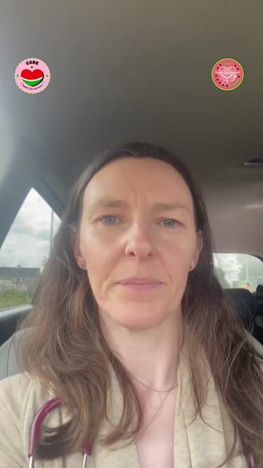 Post 8 by Irish HCW for Palestine on TikTok (video)